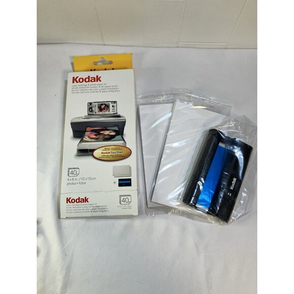 Kodak EasyShare PH-40 Color Cartridge & Photo Paper Kit 40 4X6 Sheets - Picture 3 of 3